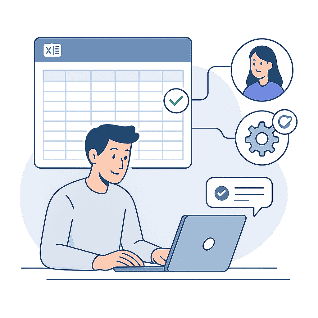 Excel automation illustration